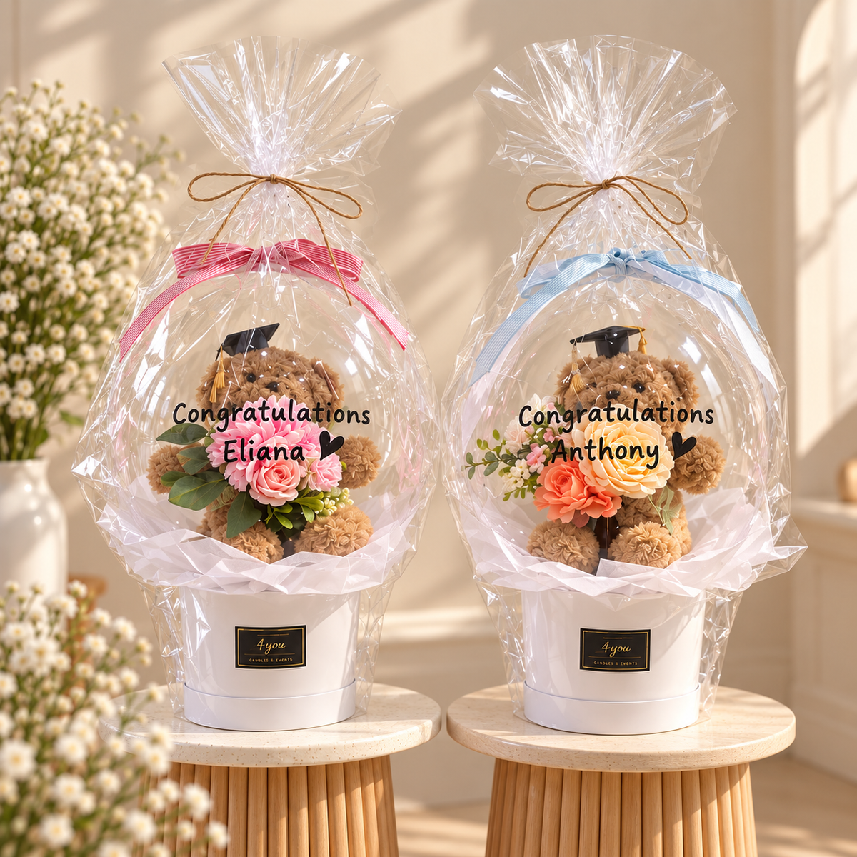 Celebratory Gift Balloons - Graduation Bear Balloon (each)