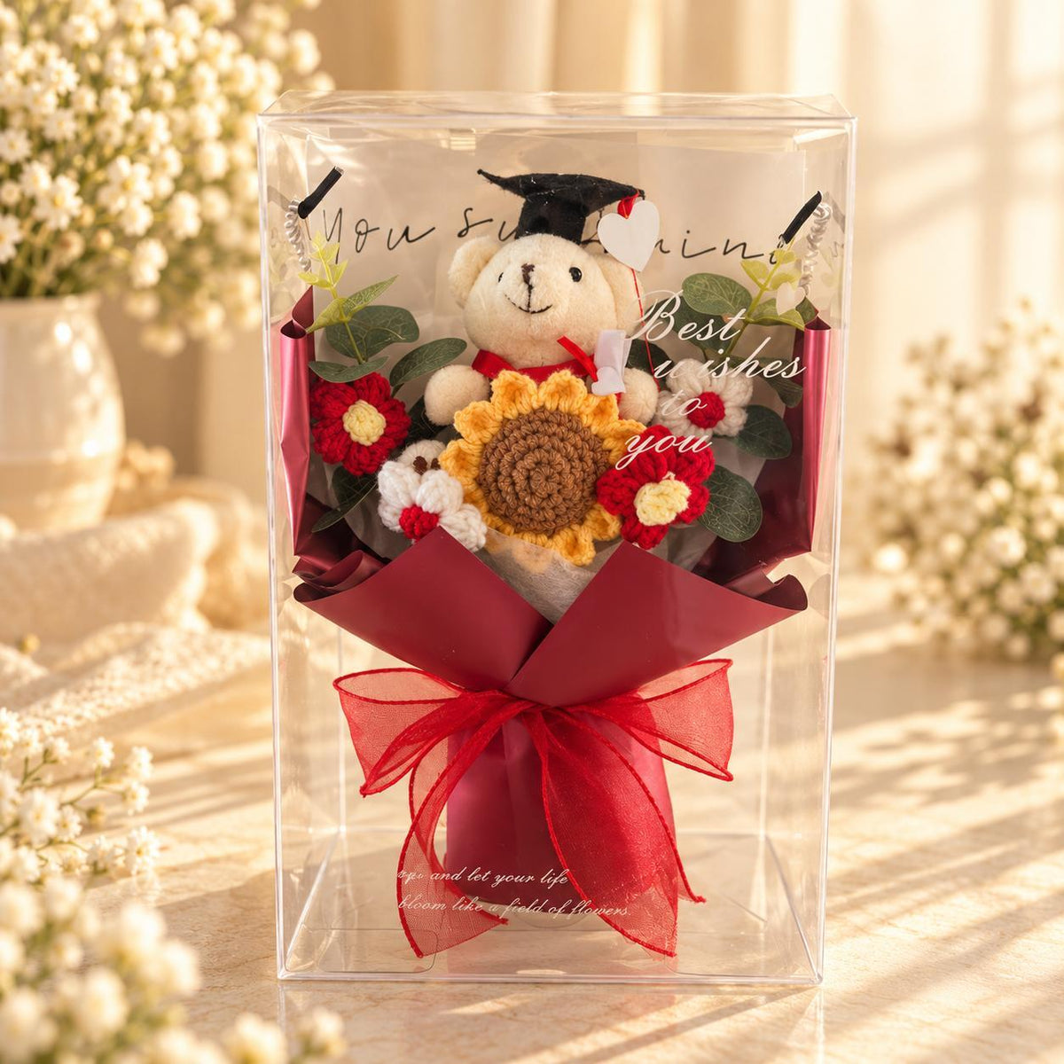 Graduation Bear Flowers