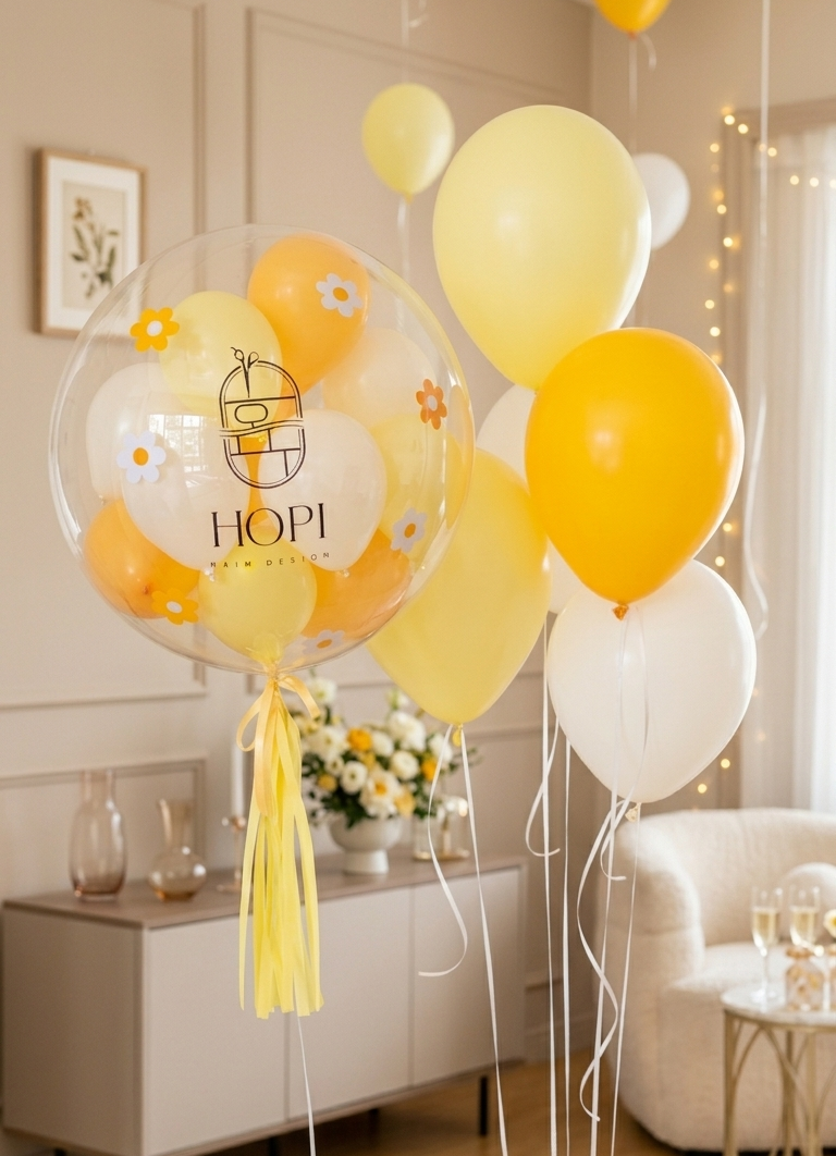 Celebratory Gift Balloons - Helium Set