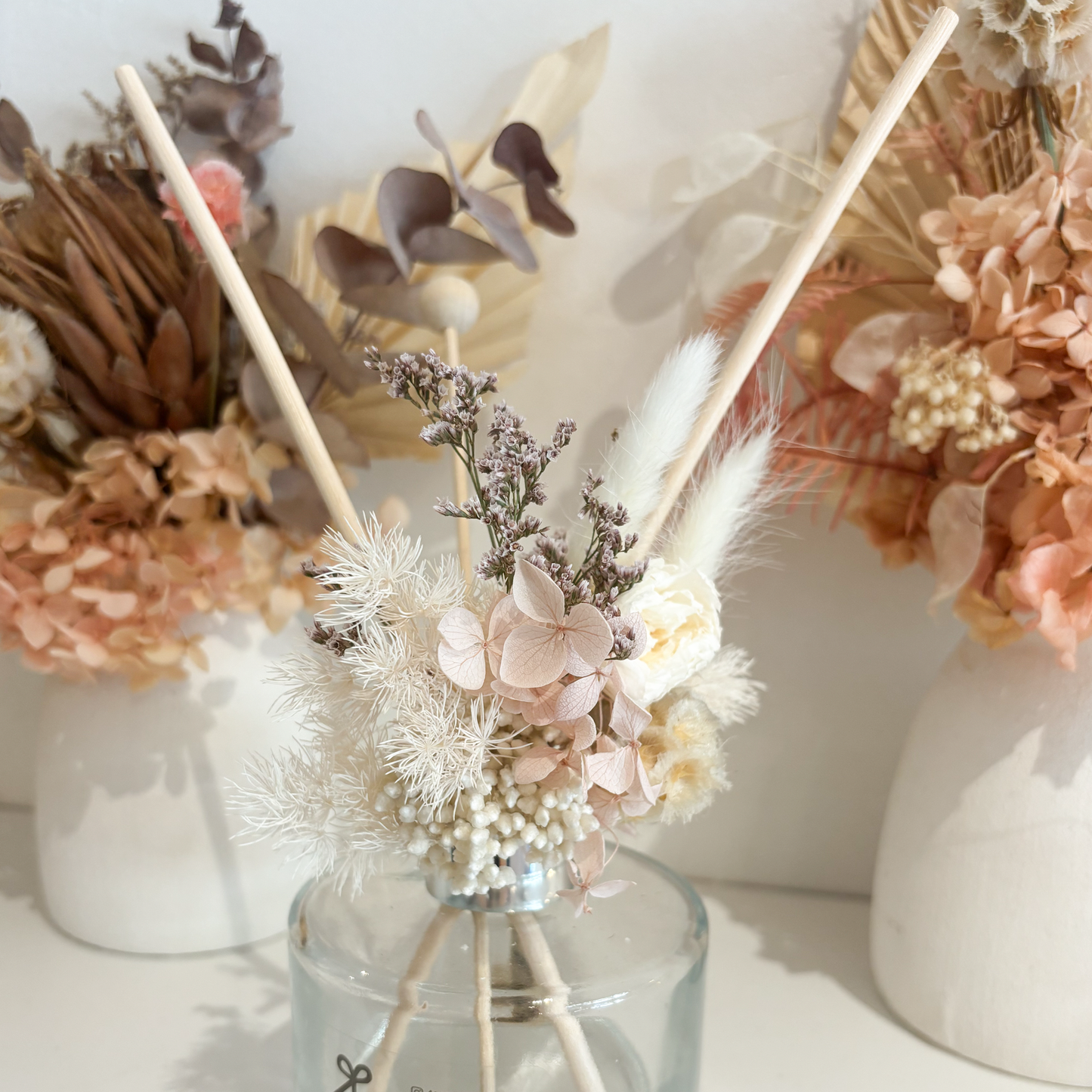 Diffuser 4yoo Dried Flowers Reed Diffuser