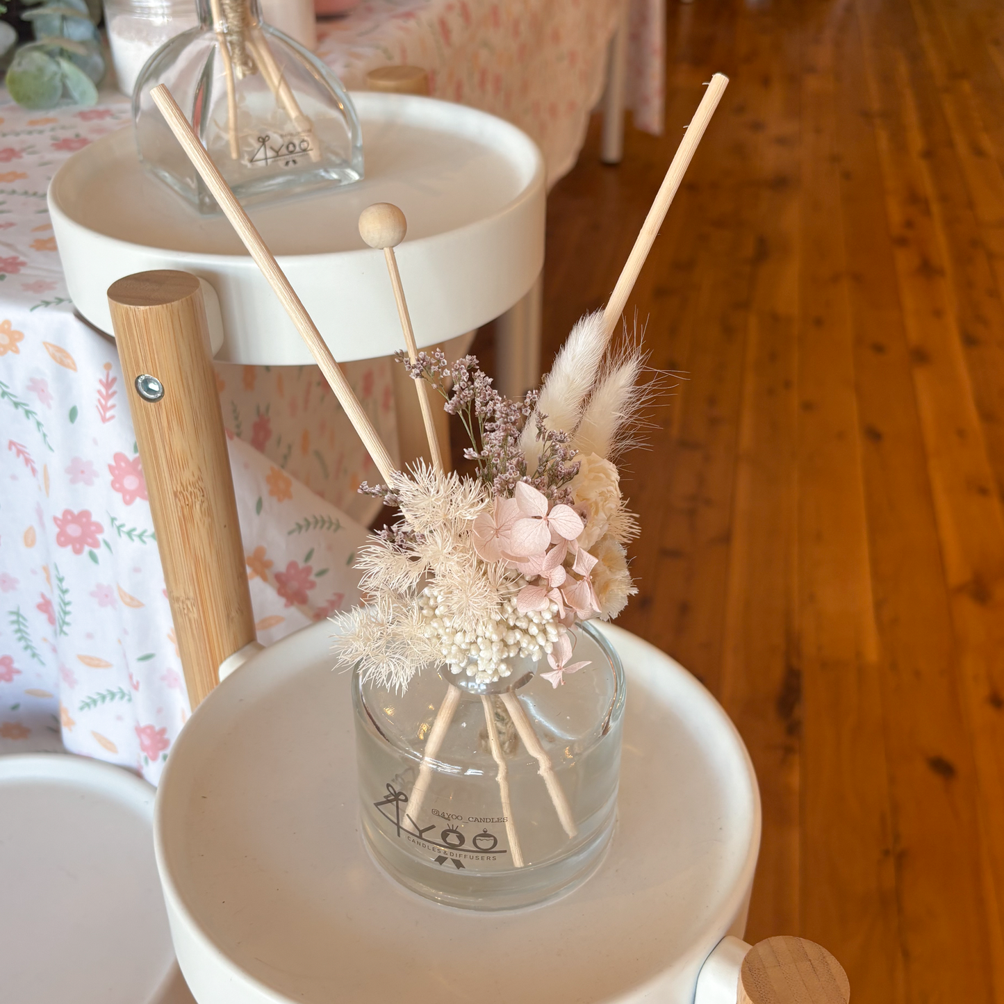 Diffuser 4yoo Dried Flowers Reed Diffuser