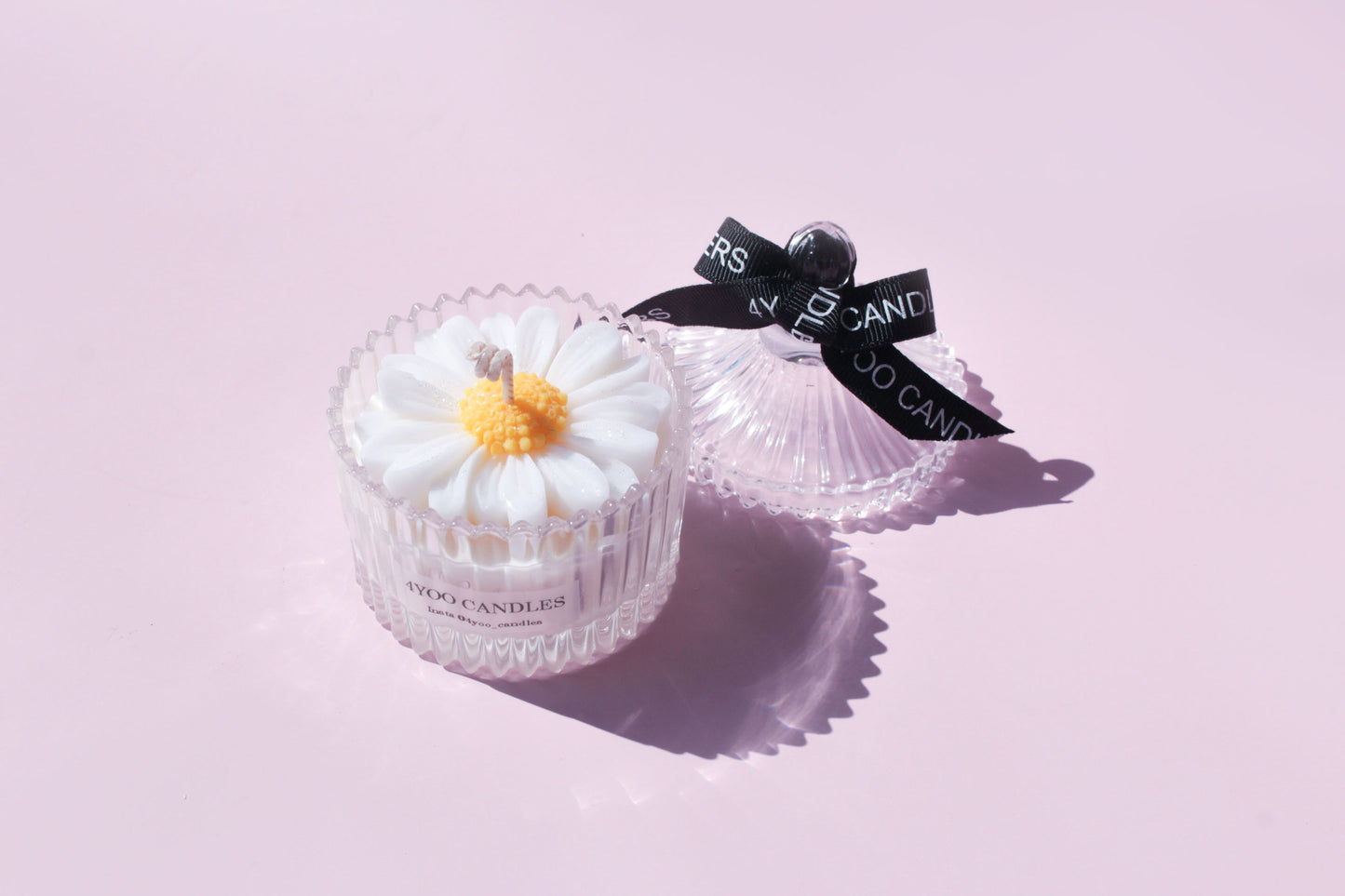 Soy Candles Flower Candle Daisy