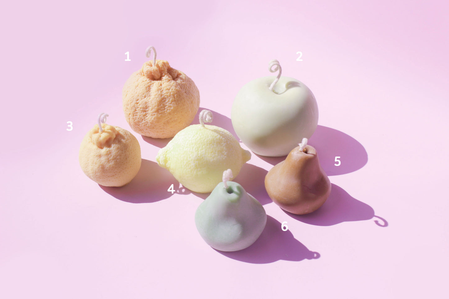 Soy Candles Fruits