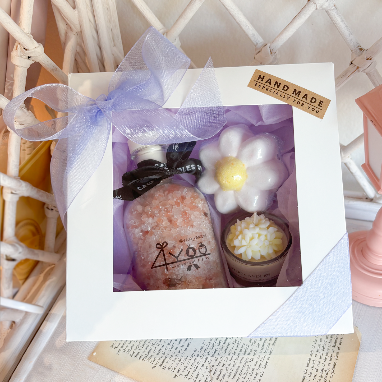 Bath salt and Bumb Set 4yoo