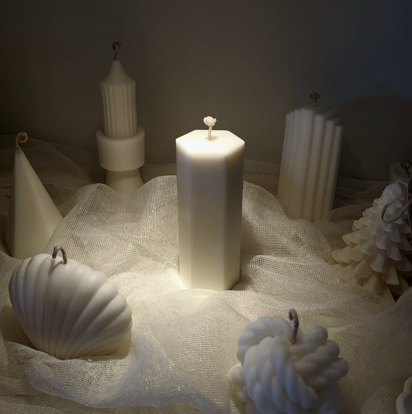 Soy Candle Hexagon Soy Candle
