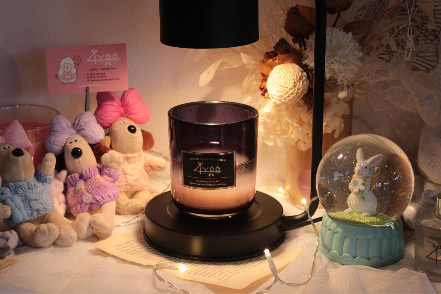 Electric Candle Warmer Black
