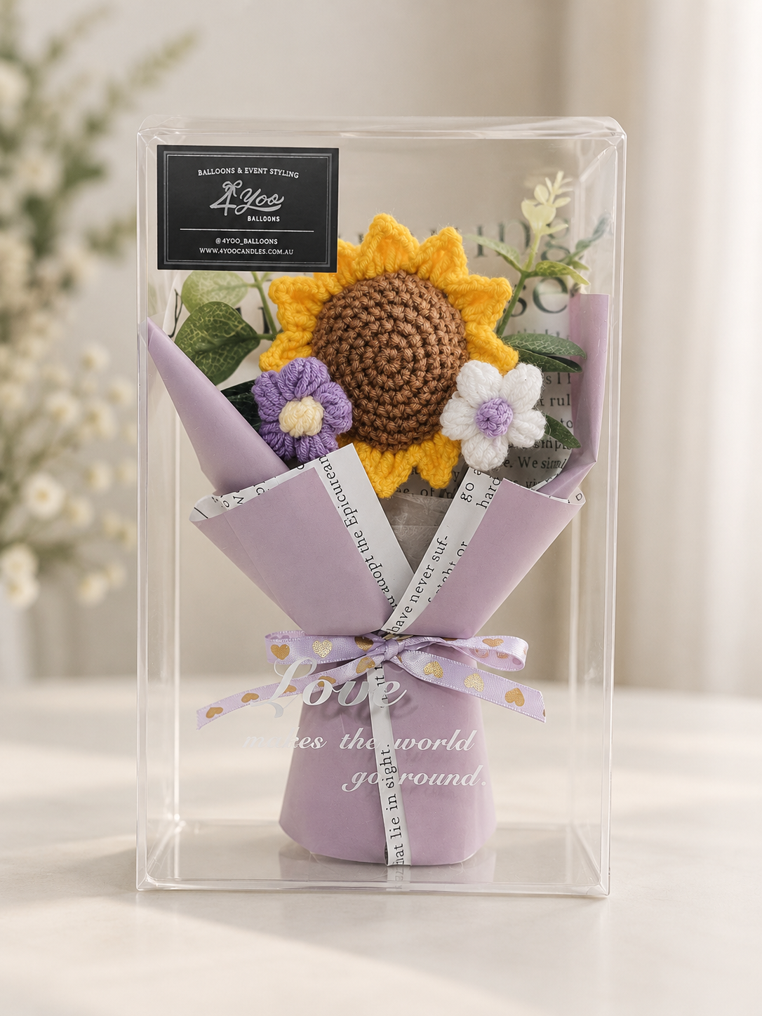 4Yoo Crochet Sunflower