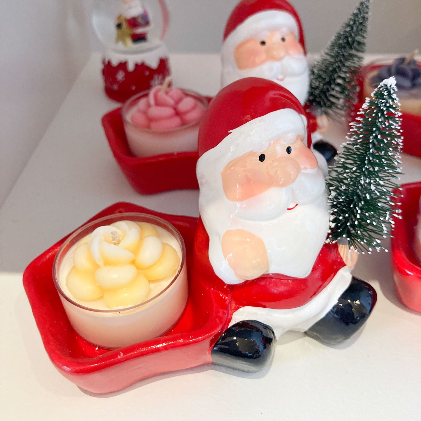 Christmas Edition Santa Candle Holder