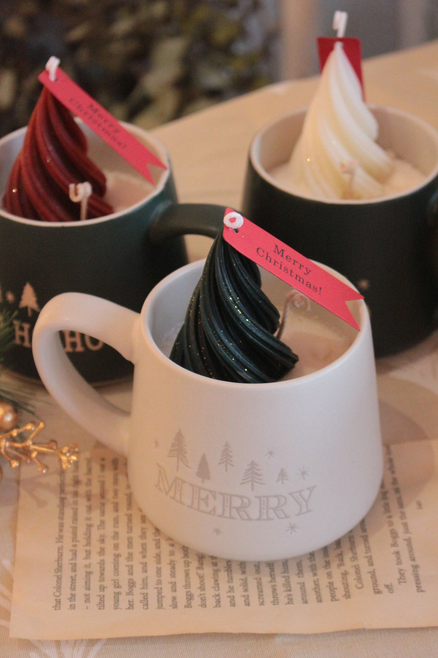 [SPECIAL DISCOUNT] Christmas Edition HOHOHO Mug Candles